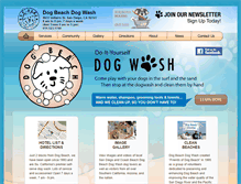 Tablet Screenshot of dogwash.com